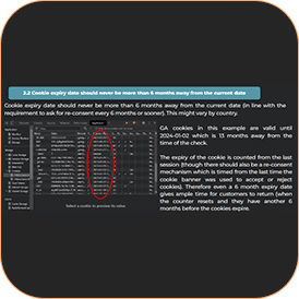 e-privacy & GDPR diagnostics - what you get 3 marketinglens eprivacy3